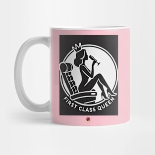 firstclassqueen silhouette Mug